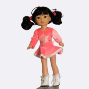 Pink Long-sleeved Ice Skater for your Wellie (skates sol separately).