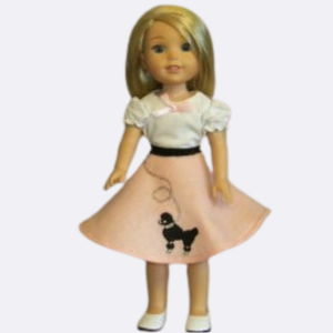 Poodle Skirt & blouse
