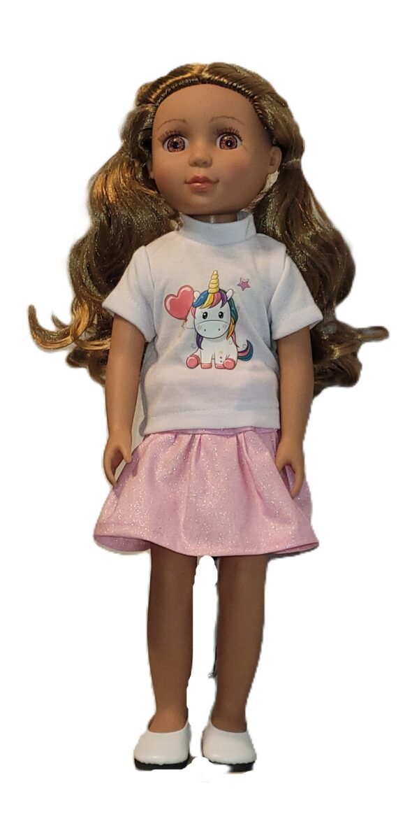 Unicorn tee and skirt - 392