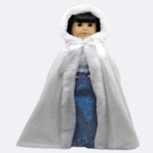 A Sparkly Dress & Hooded Cape