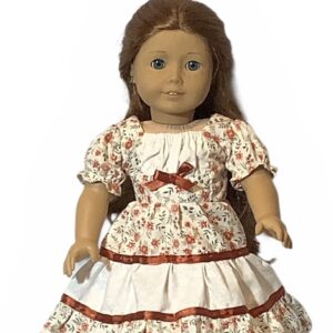 Dress, Floral and ribbon 402