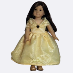 Our version of Princess Belle’s gown