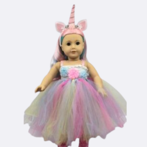 Tulle Unicorn Dress (headband sold separately).