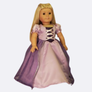 Our version of Rapunzel’s gown