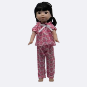 Wellie Owl print flannel Pajamas