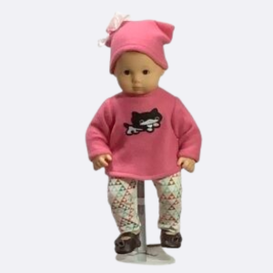 Cat Tunic, Hat & Leggings for Bitty