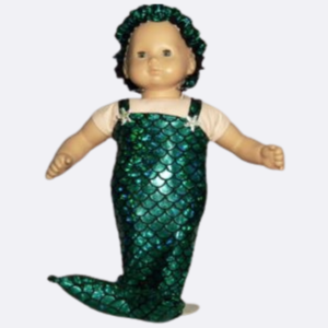 Mermaid and Headband for Bitty