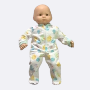 Flannel footed pajamas