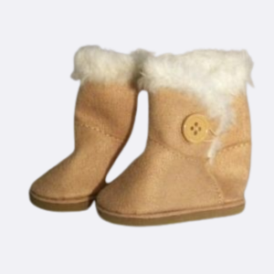 Tan Suede Ewe Boots