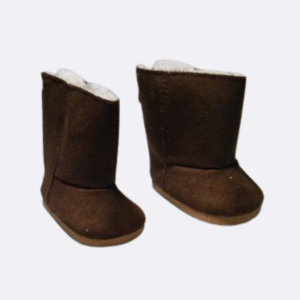 Brown Suede Ewe Boots