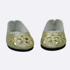 Gold Sparkle Shoes
