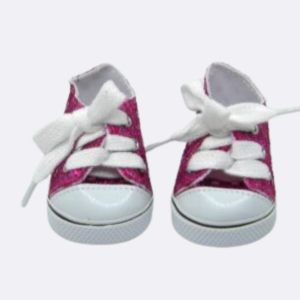 Berry Sequin Sneakers