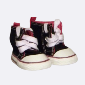 Black Hi-Top Sneakers