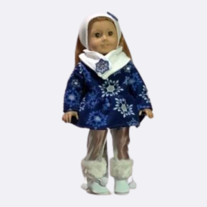 Fleece Jacket, leggings, scarf & headband