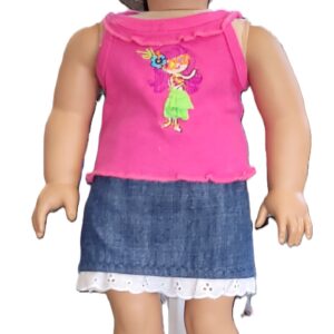 Hula girl set
